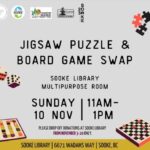 Take Part in a Jigsaw Puzzle and Board Game Swap at Sooke Library!